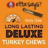 Etta Says! - Deluxe Turkey Chew Dog Treat