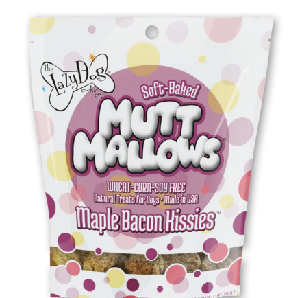 The Lazy Dog Cookie Co. - Mutt Mallows Maple Bacon Kisses Dog Treat