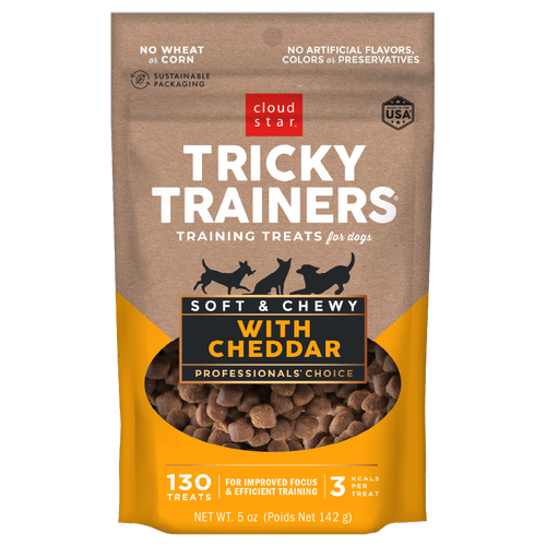 Cloud Star - Tricky Trainers Soft & Chewy with Cheddar Dog Treat