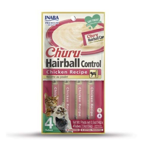 Inaba - Churu Chicken Hairball Control Cat Treat