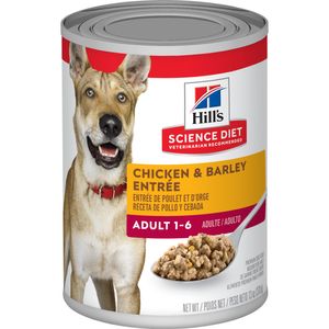 Hill's Science Diet - Adult Chicken & Barley Entree Wet Dog Food