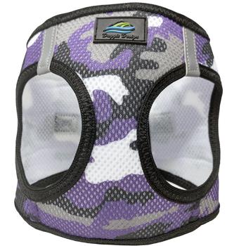 Doggie Design - Choke Free Purple Camo Dog Harness