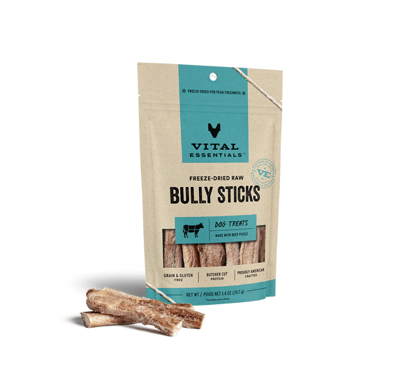 Vital Essentials - Freeze-Dried Bully Sticks Dog Treats