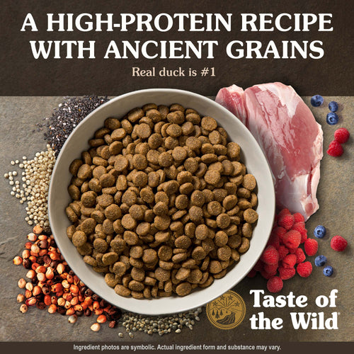 Taste of the Wild - Ancient Wetlands Canine Recipe with Roasted Fowl Dry Dog Food