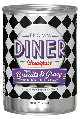 Fromm - Diner Breakfast Betty’s Biscuits & Gravy Pork & Eggs Recipe in Gravy Wet Dog Food