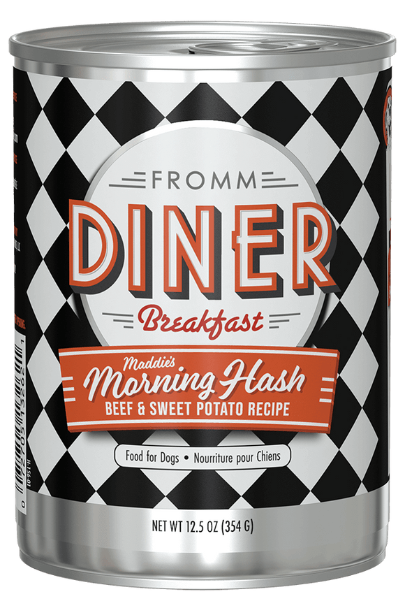 Fromm - Diner Breakfast Maddie’s Morning Hash Beef & Sweet Potato Recipe Wet Dog Food