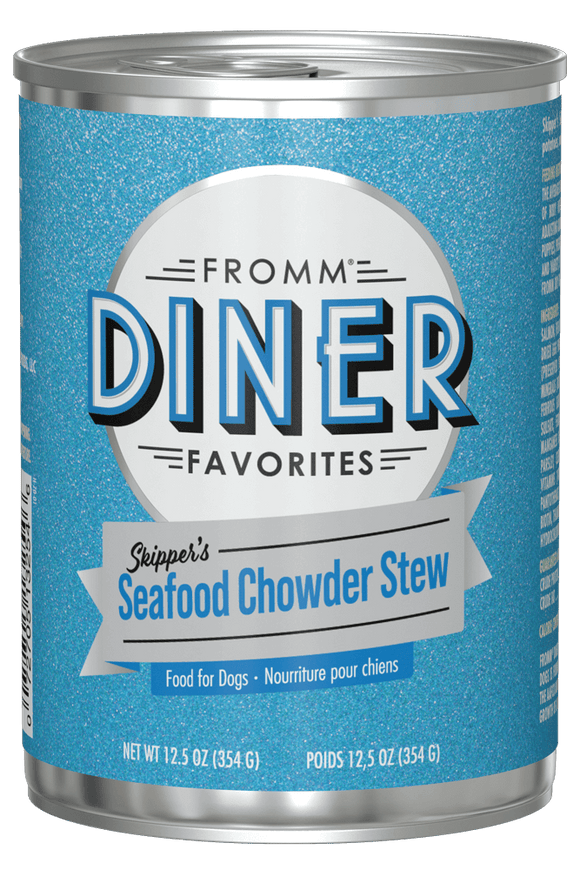 Fromm - Diner Favorites Skipper’s Seafood Chowder Stew Wet Dog Food