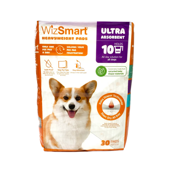 WizSmart -  Heavyweight Ultra Dog Pads (10+ Cups)