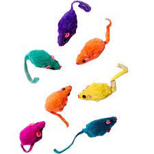 Zanies -  Rainbow Mice Cat Toys