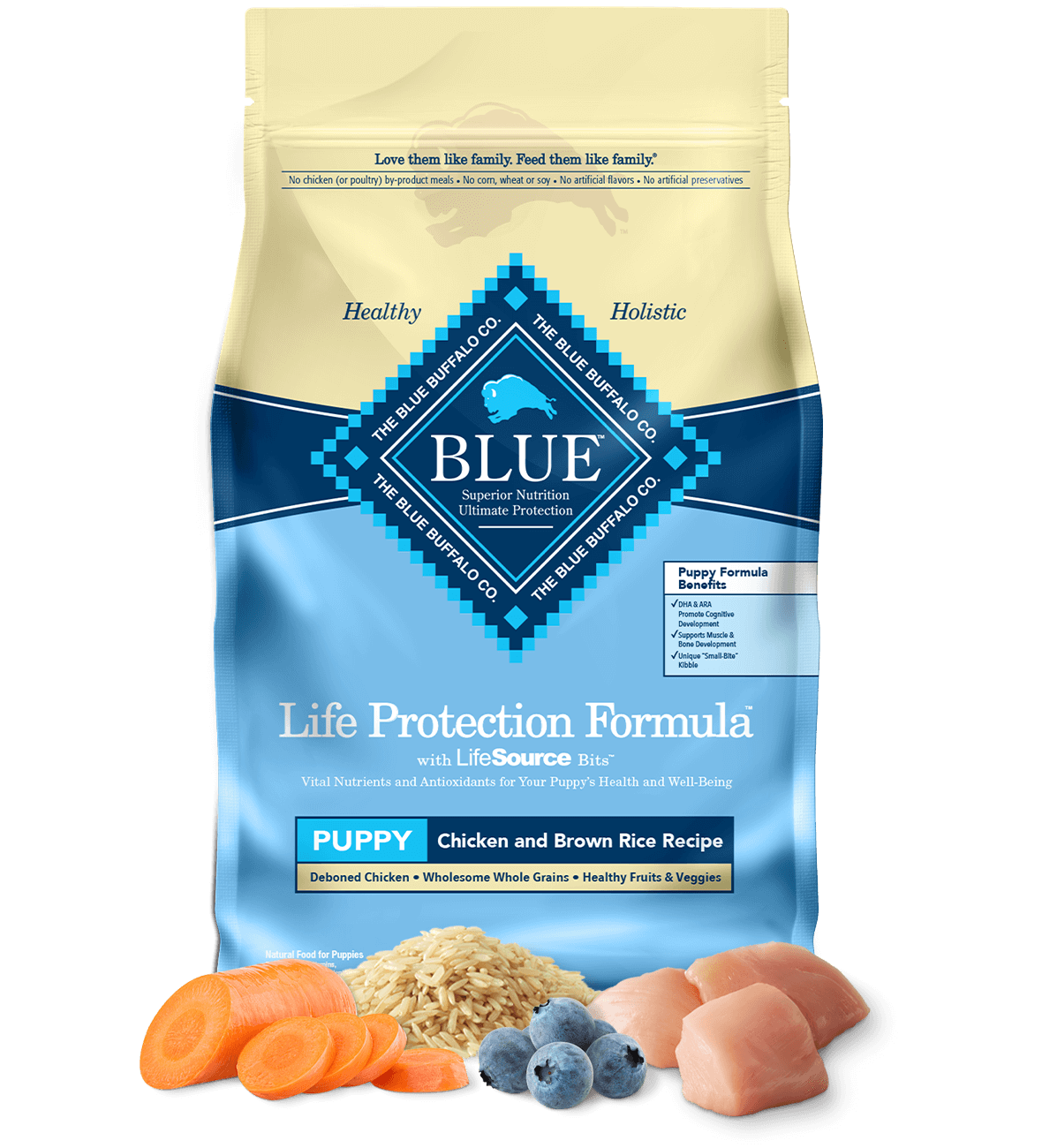 Blue Buffalo Life Protection Puppy Chicken Brown Rice Dry Dog