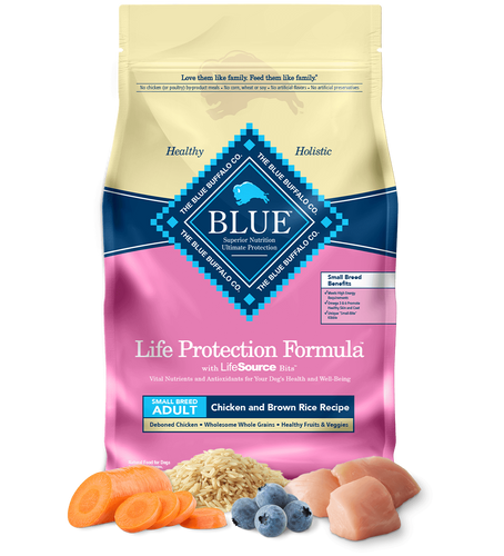 Blue Buffalo - Life Protection Small Breed Adult Chicken & Brown Rice Dry Dog Food