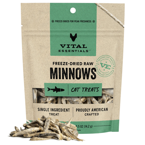 Vital Essentials - Freeze-Dried Raw Minnows Cat Treat