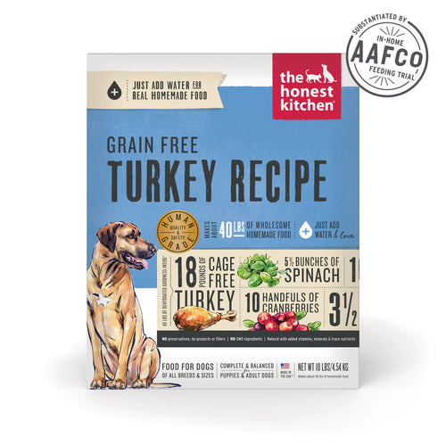 The Honest Kitchen - Dehydrated Grain-Free Turkey Dog Food