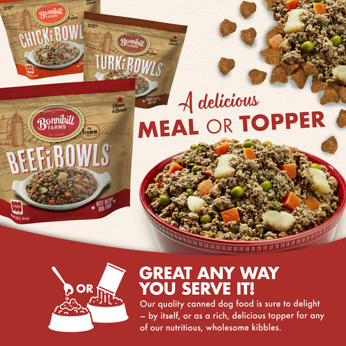 Bonnihill Farms - BeefiBowl Frozen Dog Food - PICK UP ONLY