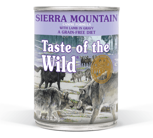 Taste of the Wild - Sierra Mountain with Roasted Lamb Wet Dog Food