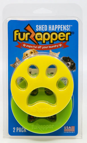 Furzapper - Double Pack FurZapper Pet Hair Remover for your Laundry