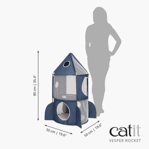 Catit - Vesper Rocket Ship Cat Tree