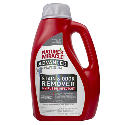 Nature's Miracle - Advanced Platinum Stain & Odor Remover & Virus Disinfectant for Dogs