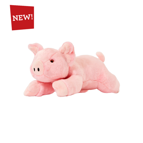 Fluff & Tuff - Petey Pig Dog Toy