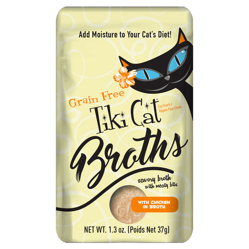 Cats and chicken broth best sale