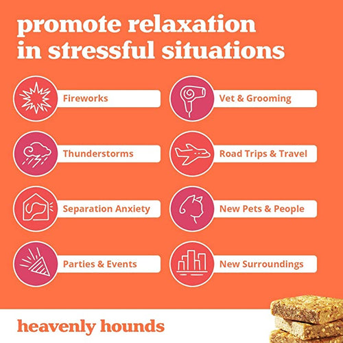 Heavenly Hounds - Relaxation Square Calming Dog Treat