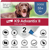 Elanco - K9 Advantix II for Dog Vet-Recommended Tick & Mosquito Treatment & Prevention