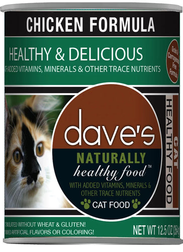 Dave's - Naturally Healthy Chicken Formula Wet Cat Food