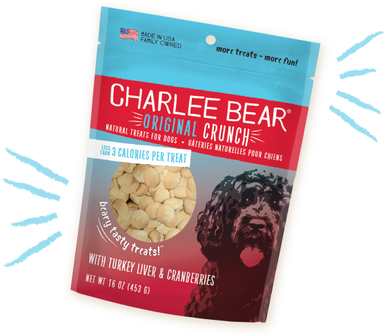 Charlee Bear Original Crunch with Turkey Liver Cranberries Dog Treats Altoona IA Des Moines IA Urbandale IA West Des Moines IA Bone a Patreat