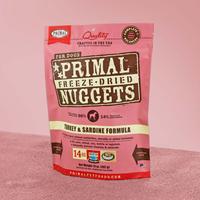 Primal - Raw Freeze-Dried Turkey & Sardine Formula for Dogs