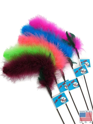 Cat feather wand toy best sale