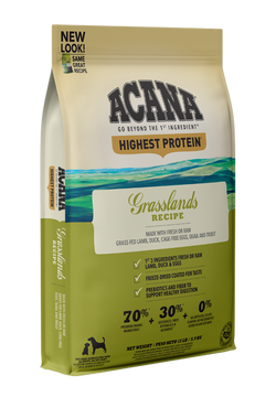 Acana - Highest Protein, Grasslands Recipe Dry Dog Food