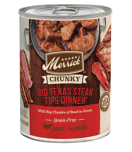 Merrick - Big Texas Beef Tips Wet Dog Food