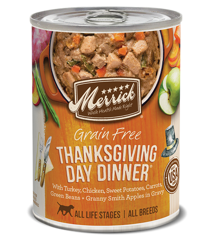 Merrick -  Grain-Free Thanksgiving Day Dinner in Gravy Wet Dog Food