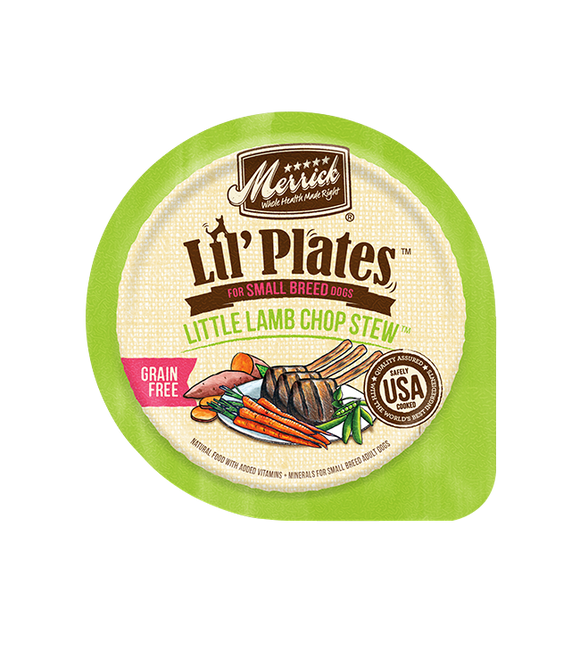 Merrick - Lil' Plates Grain Free Little Lamb Chop Stew Wet Dog Food