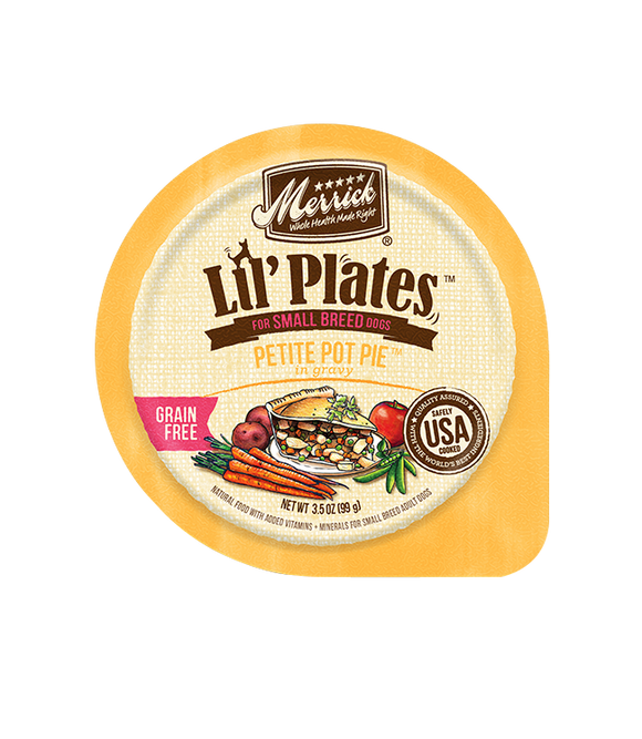 Merrick - Lil' Plates Grain Free Petite Pot Pie Wet Dog Food