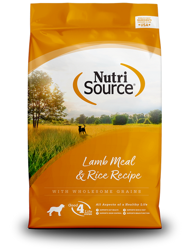 NutriSource - Lamb Meal & Rice Recipe Dry Dog Food