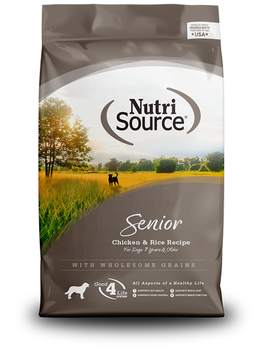 NutriSource - Senior Recipe Dry Dog Food