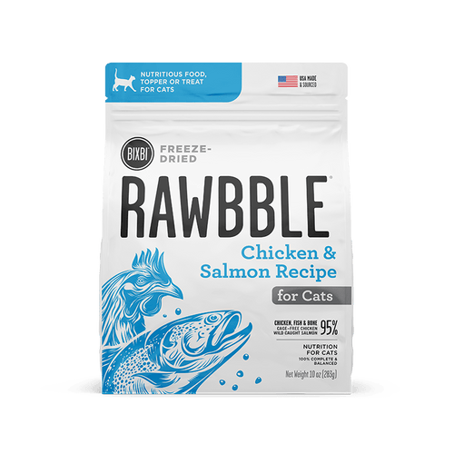 Bixbi - Rawbble Chicken & Salmon Freeze-Dried Cat Food