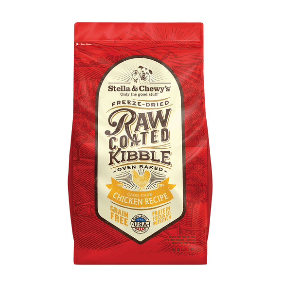 Stella & Chewy's - Raw Coated Chicken Kibble Dry Dog Food