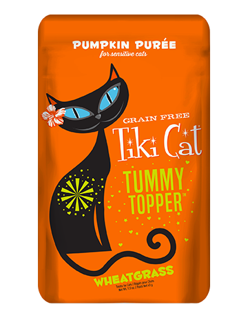 Tiki Cat - Tummy Topper Pumpkin Puree & Wheatgrass Wet Cat Food