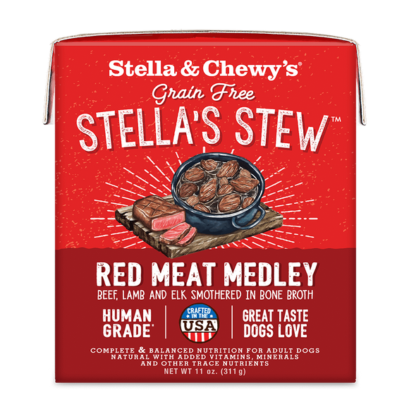 Stella & Chewy's - Red Meat Medley Stew Wet Dog Food