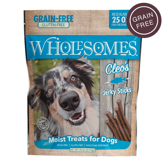 Wholesomes - Cleo’s Jerky Sticks Dog Treats