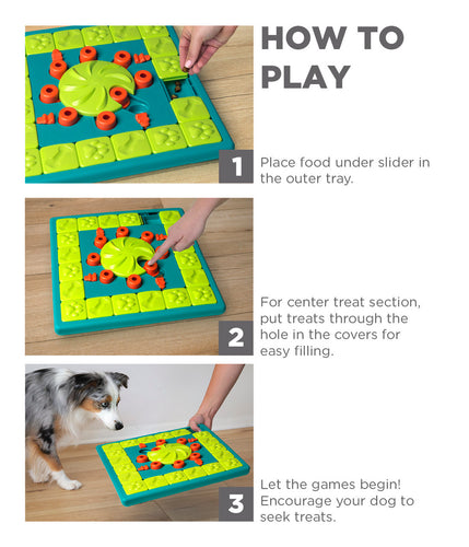 Outward Hound - MultiPuzzle Interactive Puzzle for Dogs