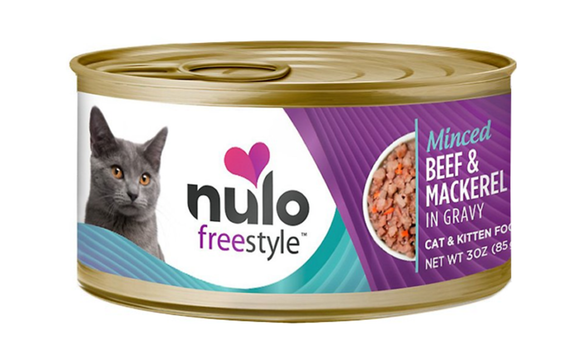 Nulo - Freestyle Beef & Mackerel in Gravy Wet Cat Food