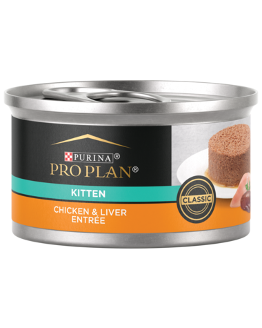 Purina Pro Plan - Chicken & Liver Entrée Classic Grain Free Wet Kitten Food