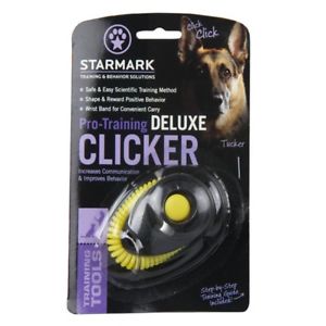 Starmark - Pro-Training Clicker Deluxe for Dogs