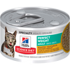 Hill's Science Diet - Adult Perfect Weight Roasted Vegetable & Chicken Medley Wet Cat Food