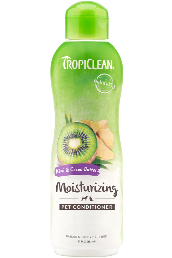 TropiClean - Kiwi & Cocoa Butter Moisturizing Conditioner for Pets