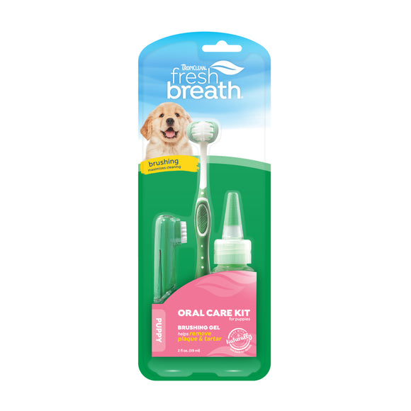 TropiClean - Oral Care Kit for Puppies