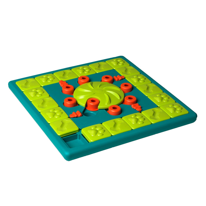 Outward Hound Rumble Puzzle Interactive Ball Puzzle & Treat Maze Dog Toy,  Medium